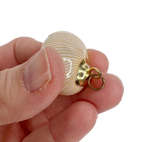 Lot of 9 Pendants: Shell, Stone, Rhinestone, Faux Pearl & Locket - Picture 3 of 10